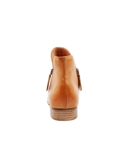 Faye Dk Tan Leather