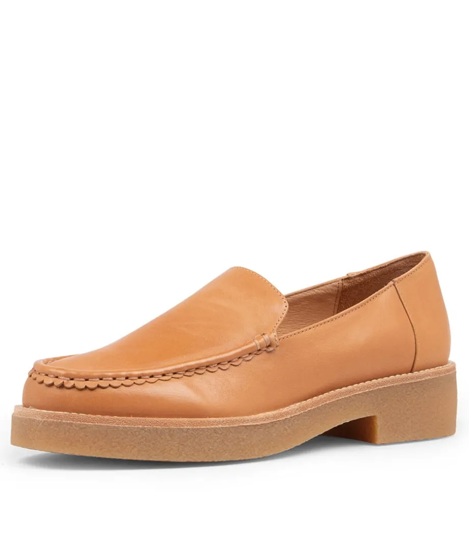 Feight Tan Leather Loafers