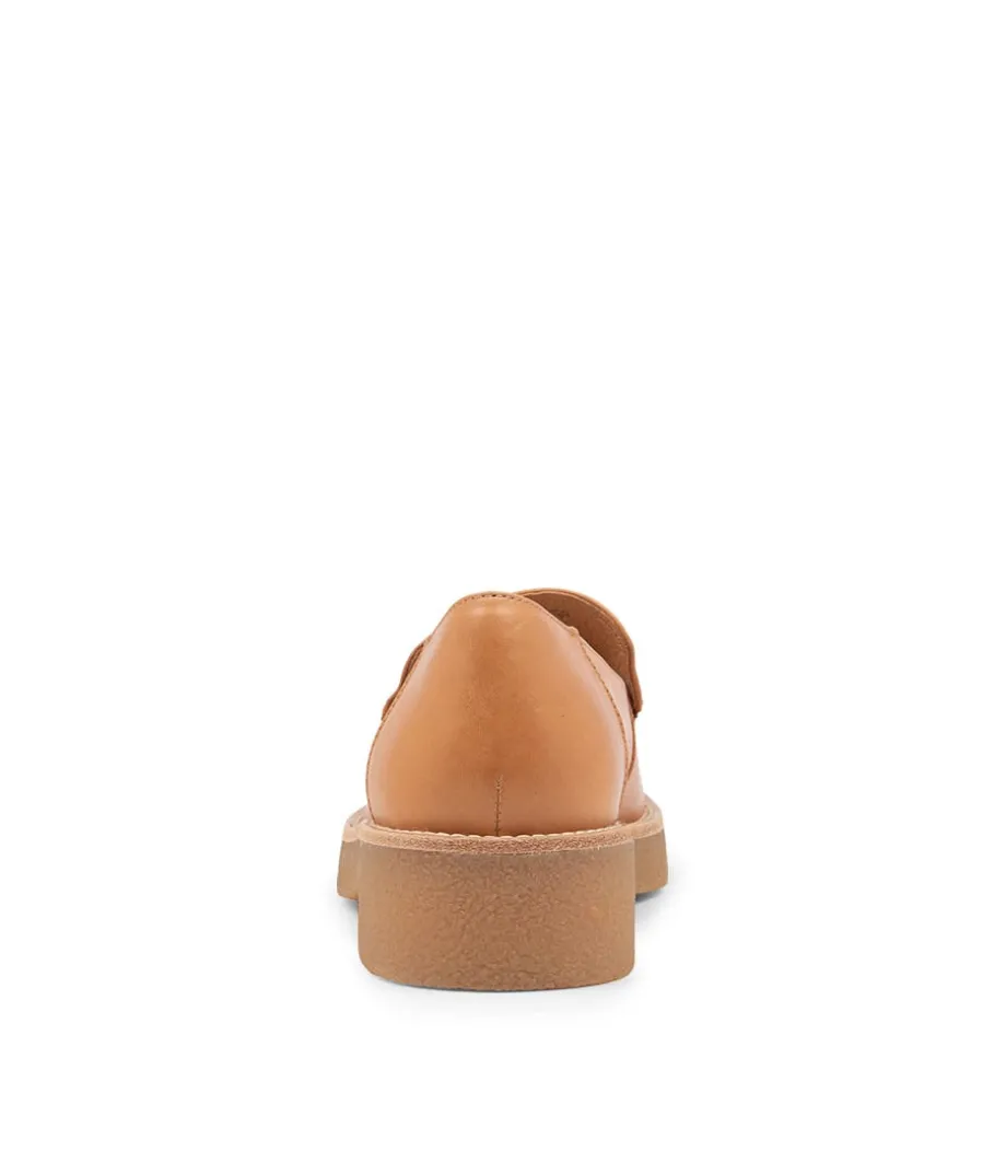 Feight Tan Leather Loafers