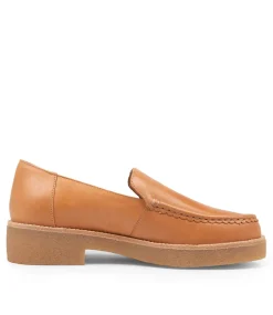 Feight Tan Leather Loafers