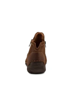 Fergey 94 Castagne Leather Ankle Boots