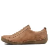 Fergey 56 Cognac Leather Flat Shoes