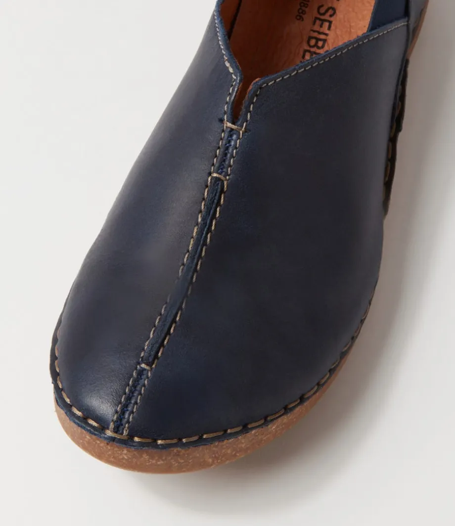 Fergey 69 Ocean Leather Flat Shoes