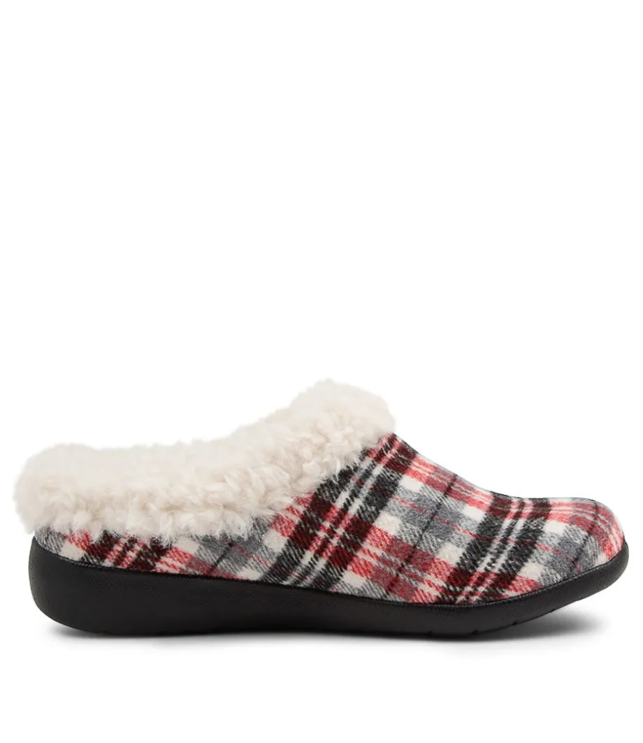 Fifi Xw Blk Check Fabric