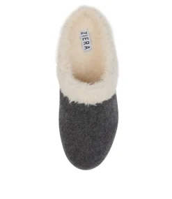 Fifi Xw Grey Fabric Slippers