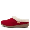 Fifi Xw Red Fabric Slippers