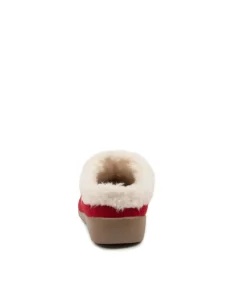 Fifi Xw Red Fabric Slippers