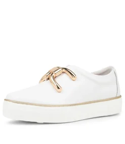 Filpy White Leather Sneakers
