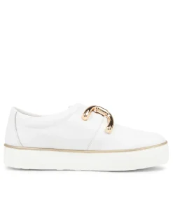 Filpy White Leather Sneakers
