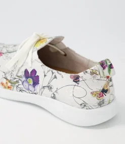 Finar Xf White Fields Leather Sneakers