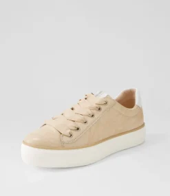 Finni Nude Shine White Multi Sneakers