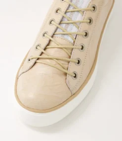Finni Nude Shine White Multi Sneakers