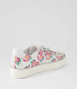 Finni Silver Fuchsia Multi Sneakers
