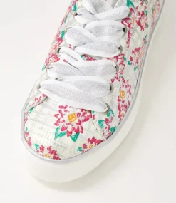 Finni Silver Fuchsia Multi Sneakers
