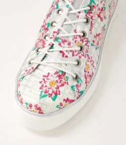 Finni Silver Fuchsia Multi Sneakers