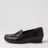 Finnit Xf Black Shine Leather Loafers