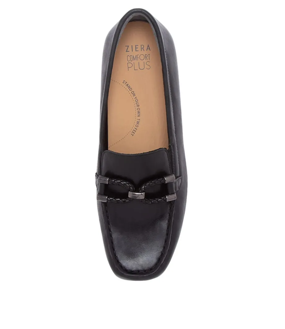 Flossys Xf Black Leather Loafers