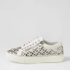 Flynng White Leather Sneakers