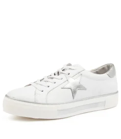 Fonno White-Silver Leathr