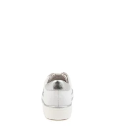 Fonno White-Silver Leathr