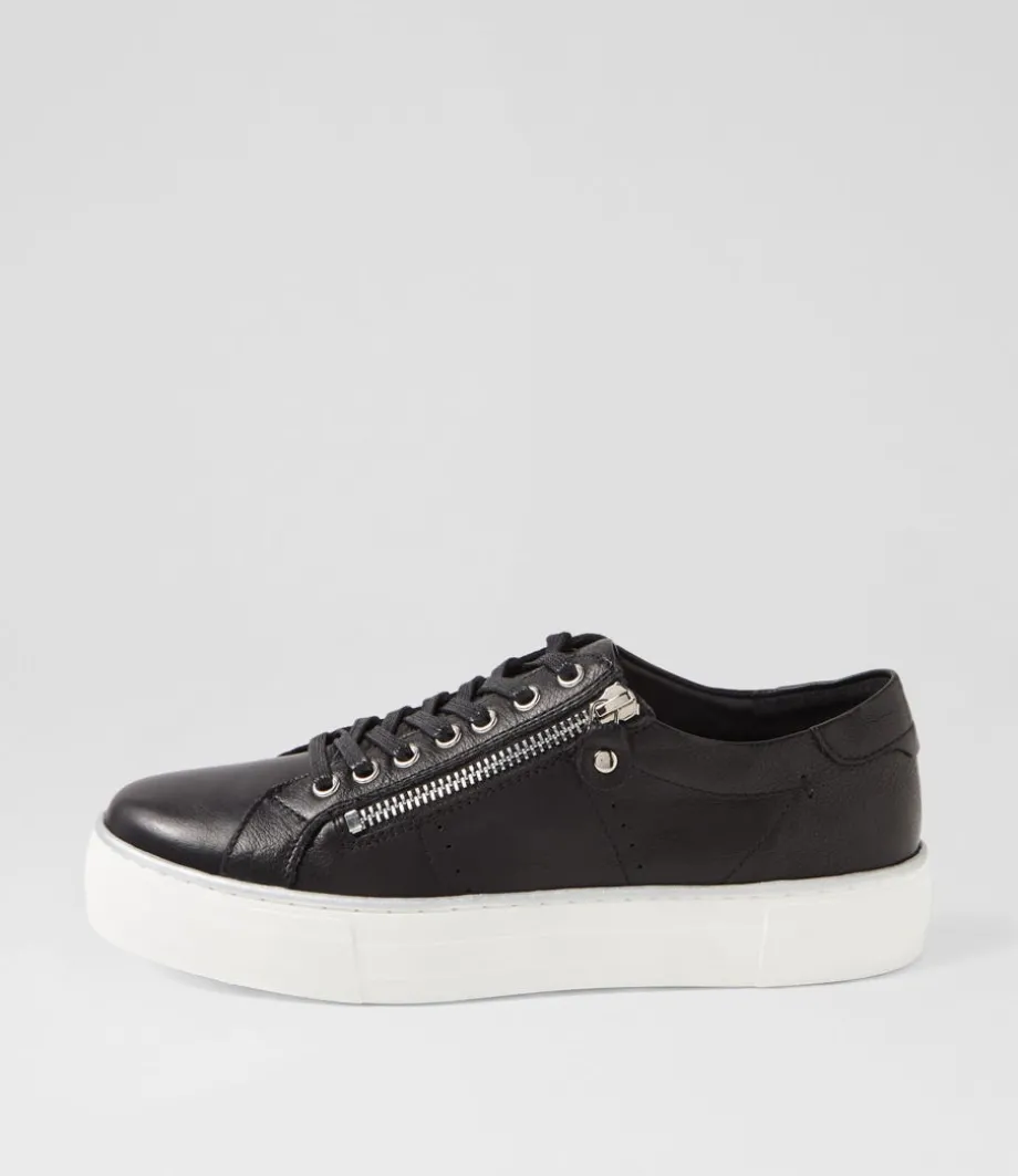 Froggy Dj Black White Sole Leather