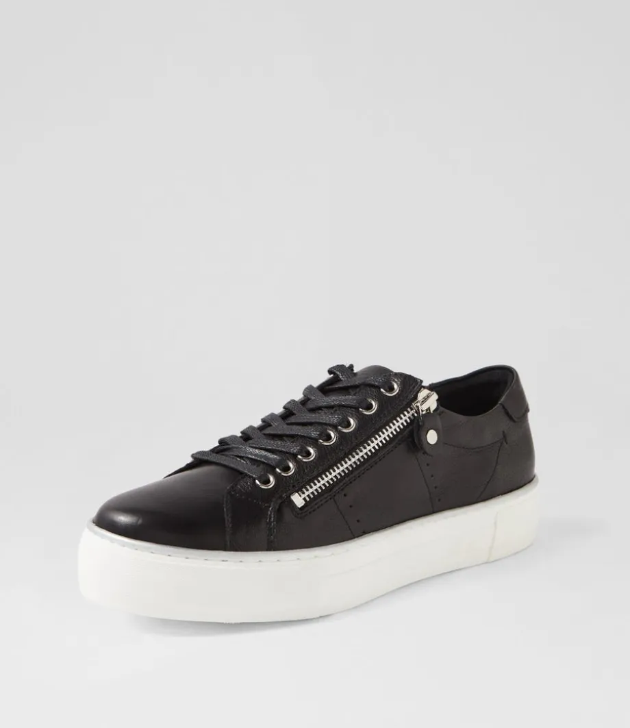 Froggy Dj Black White Sole Leather