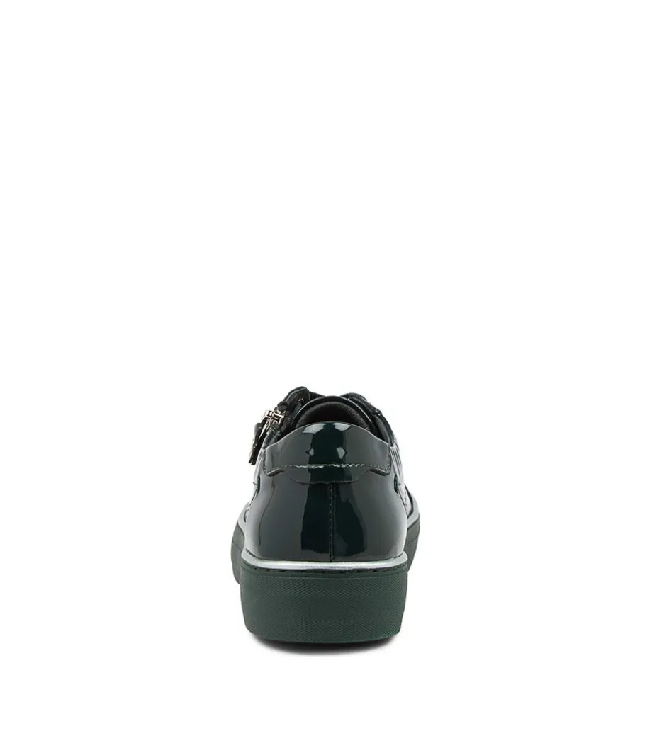 Froggy Forest Patent Leather Sneakers F Sole