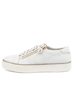 Froggy White Leather