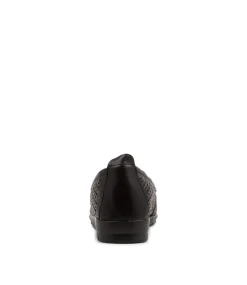 Function Black Leather Loafers