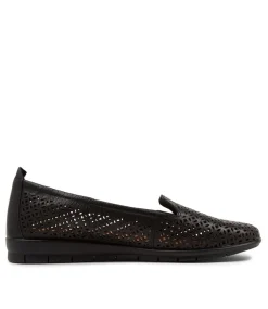 Function Black Leather Loafers