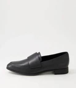 Gabrian Black Leather Loafers