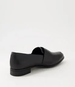 Gabrian Black Leather Loafers