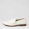 Gabrian Ivory Patent Leather Loafers