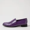 Gabrian Purple Patent Leather Loafers