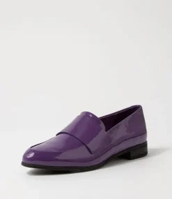 Gabrian Purple Patent Leather Loafers