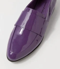 Gabrian Purple Patent Leather Loafers