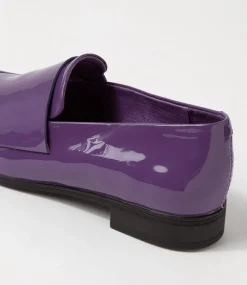 Gabrian Purple Patent Leather Loafers