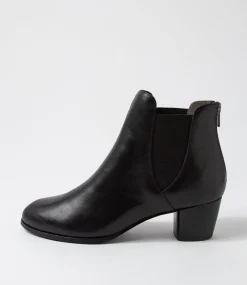 Gadore W Black Leather Chelsea Boots