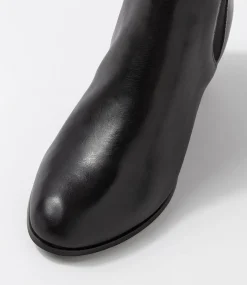 Gadore W Black Leather Chelsea Boots