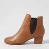 Gadore W Tan Leather Chelsea Boots