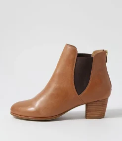 Gadore W Tan Leather Chelsea Boots