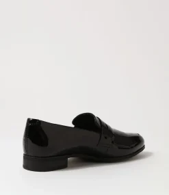 Gebeze Black Patent Leather Loafers