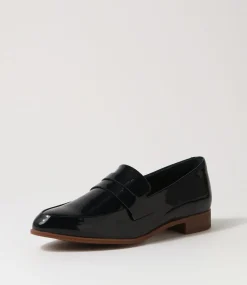 Gebeze Navy Patent Leather Loafers