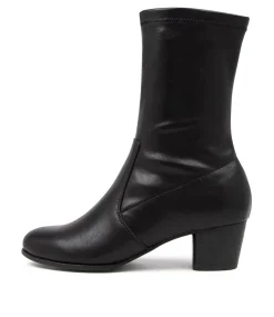 Genevey W Black Ankle Boots Bh