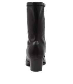 Genevey W Black Ankle Boots Bh