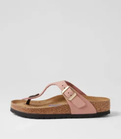 Gizeh Sfb Old Rose Nubuck Thongs
