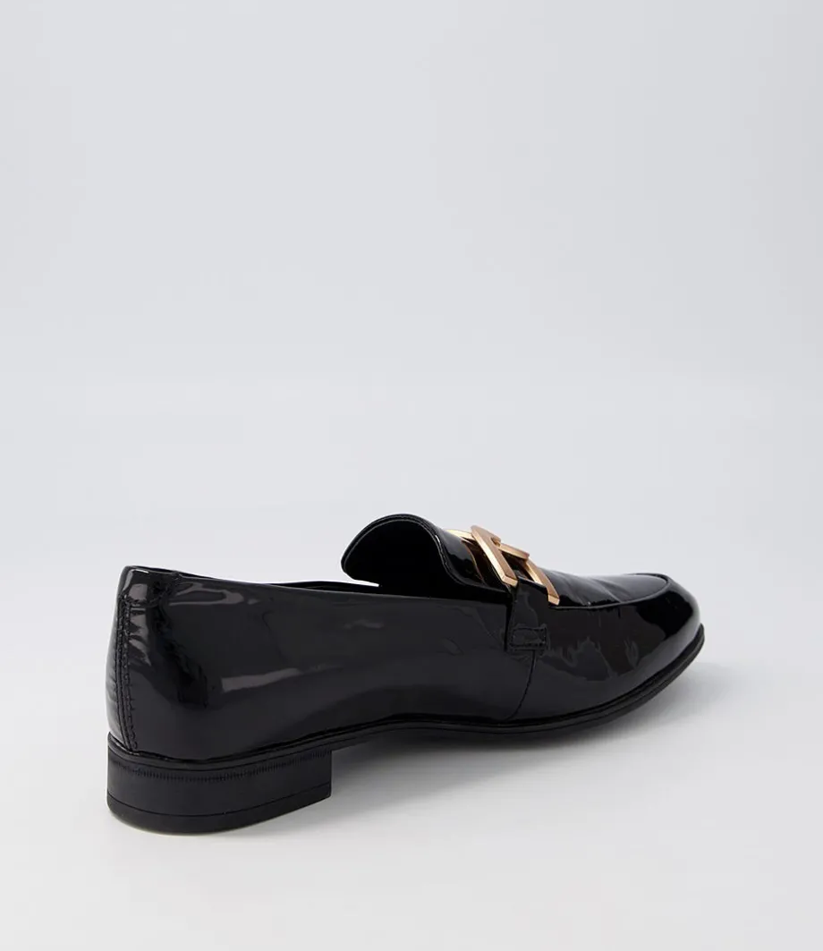 Gumper Black Patent Leather Loafers