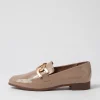 Gumper Dark Cafe Patent Leather Loafers