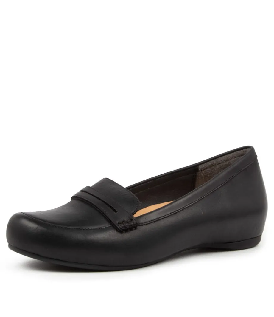 Hadi W Black Leather