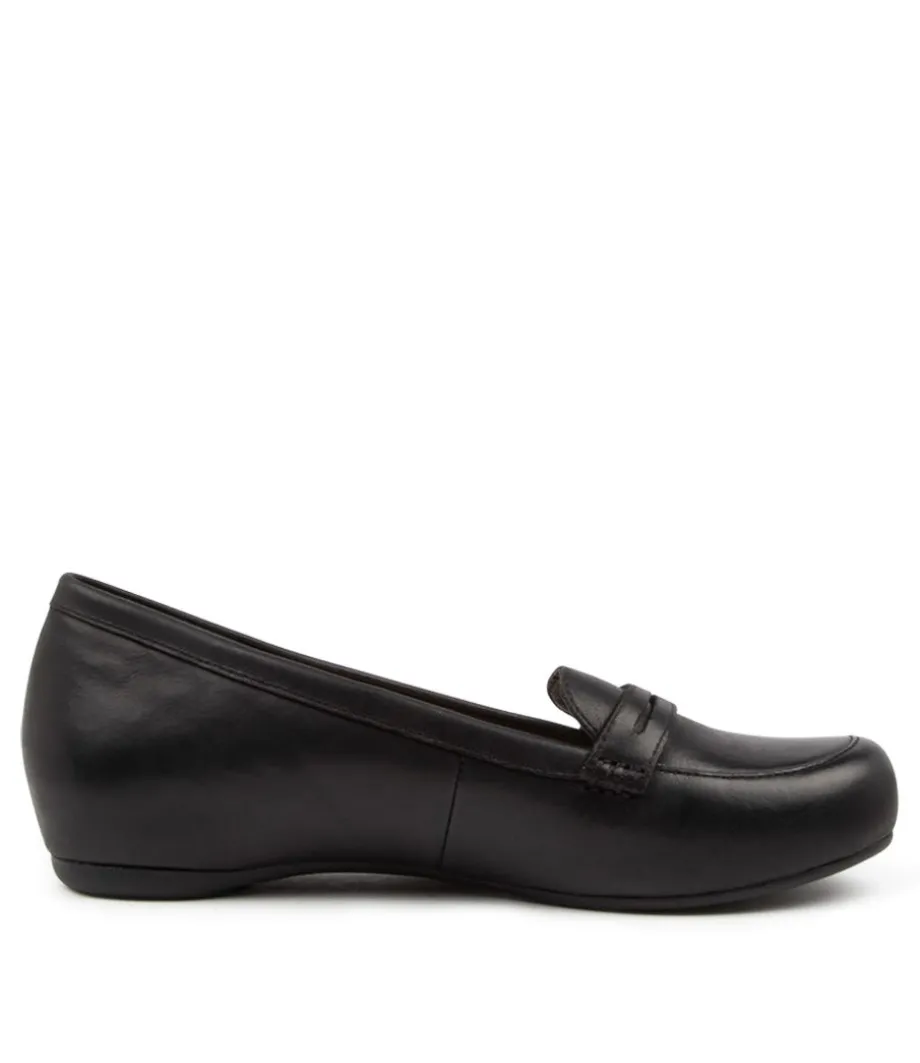 Hadi W Black Leather